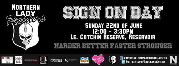 Sign up to the Northern Raiders